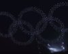 1200 drones forment les anneaux olympiques en JO d’hiver 2018