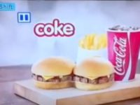 Mauvais timing pour une publicite des burgers hungry jacks