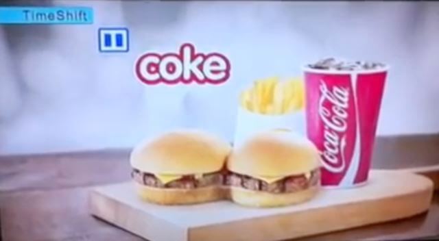Mauvais timing pour une publicite des burgers hungry jacks