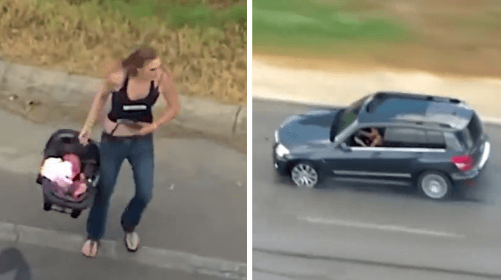 Elle roule à 160 km/h pour échapper à la police avec un bébé à bord