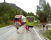 Les freins puissants de ce camion sauvent la vie d'un enfant en Norvège