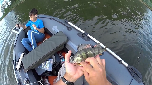 Ce jeune pêcheur fait tomber son iPad dans le lac pendant que papa prend une photo