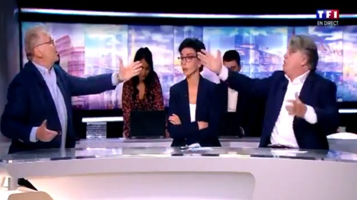 L'énorme dérapage de Gilbert Collard et Daniel Cohn-Bendit lors d'un débat des Européennes sur TF1