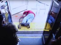 Un homme âgé a été poussé d'un autobus par une femme et meurt