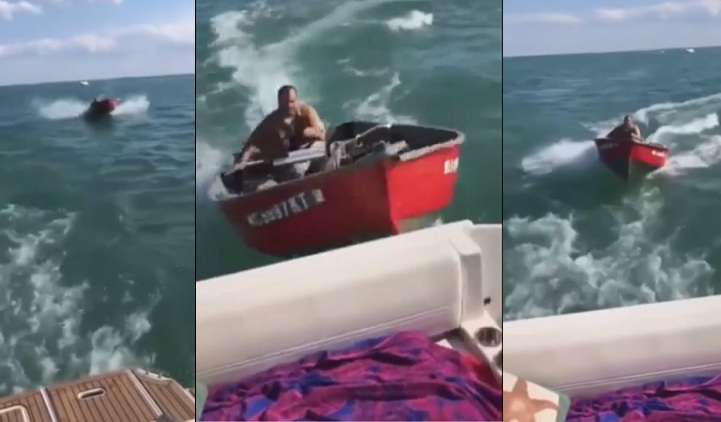 Un homme ivre en colère enfonce son bateau volontairement dans un autre
