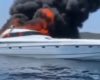 Le yacht de luxe de Maître Gims prend feu dans la mer en Corse