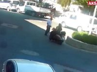 Une femme percute deux fois le même piéton après avoir perdu le contrôle de son scooter