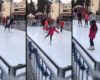 La patinoire synthétique la plus mauvaise au monde