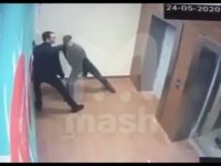 Des voleurs tentent de s'échapper par l'ascenseur