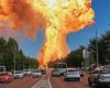 Une énorme explosion dans une station-service en Russie