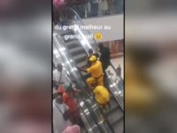 Les gens au Cameroun viennent de découvrir les escalators