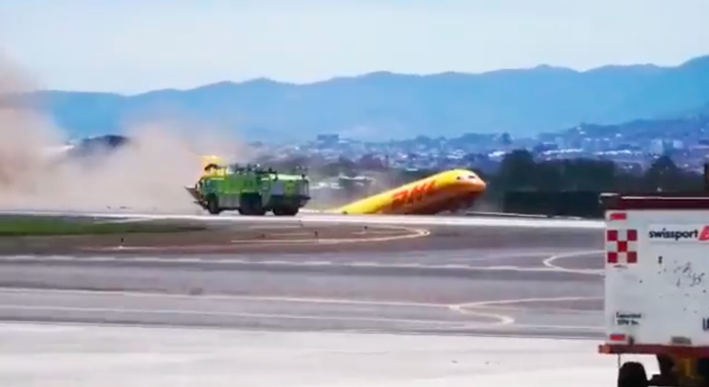 Crash d'un avion DHL à Costa Rica